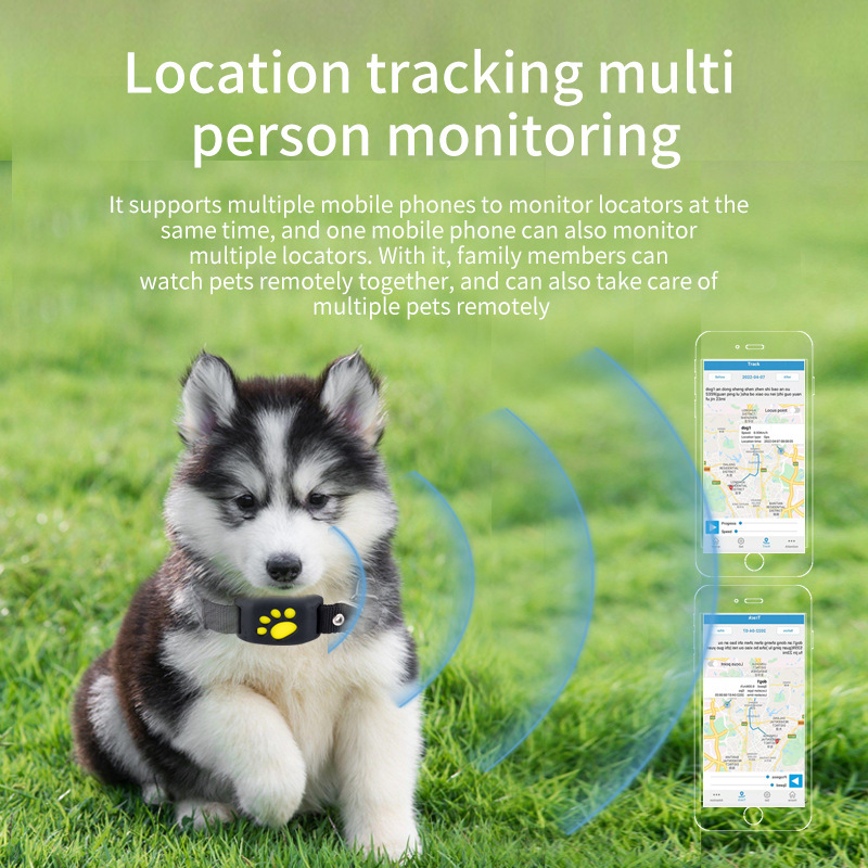 Cross-border GPS pet locator cat dog positioning artifact global tracking positioning anti-lost tracker