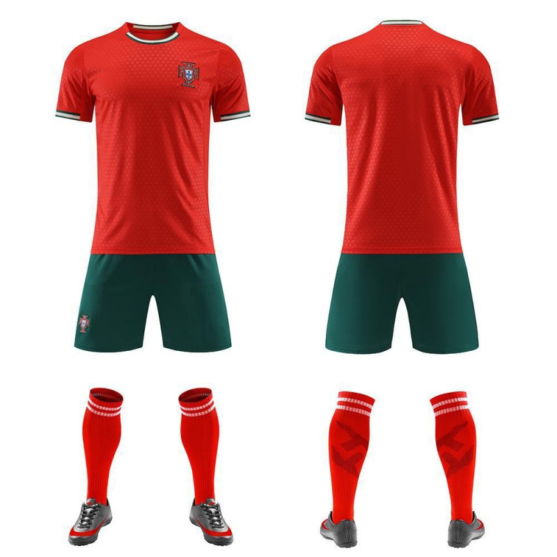 25 Cross-Border Hot-Selling Season Barcelona Real Madrid Manchester United Miami Arsenal Chelsea Home and Away Sports Suits