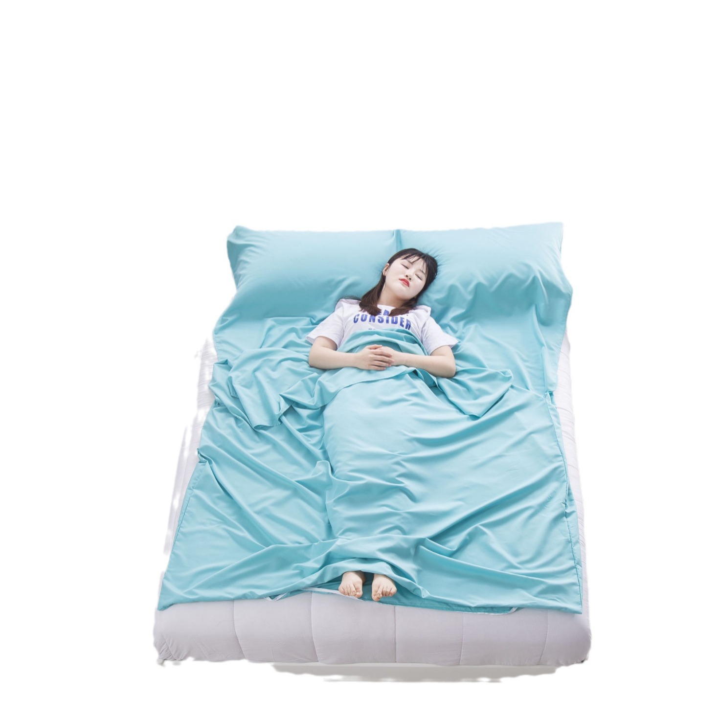 Travel Ultra-light Hotel Dirty Sleeping Bag Convenient Travel Train Sleeper Travel Non-disposable Bed Sheet Sleeping Bag