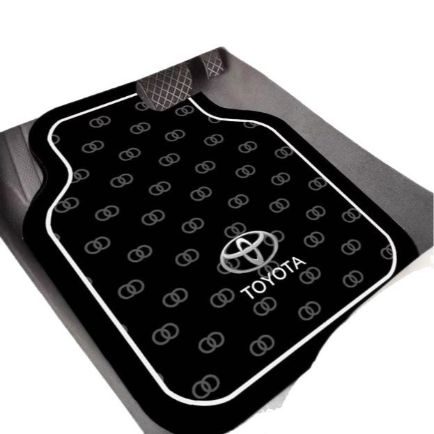 2025 Car Floor Mats Universal Diatomaceous Earth Water-Absorbent Non-Slip Dirt-Resistant Single-Piece Full Set Car Mats Personalized Car Logo Style