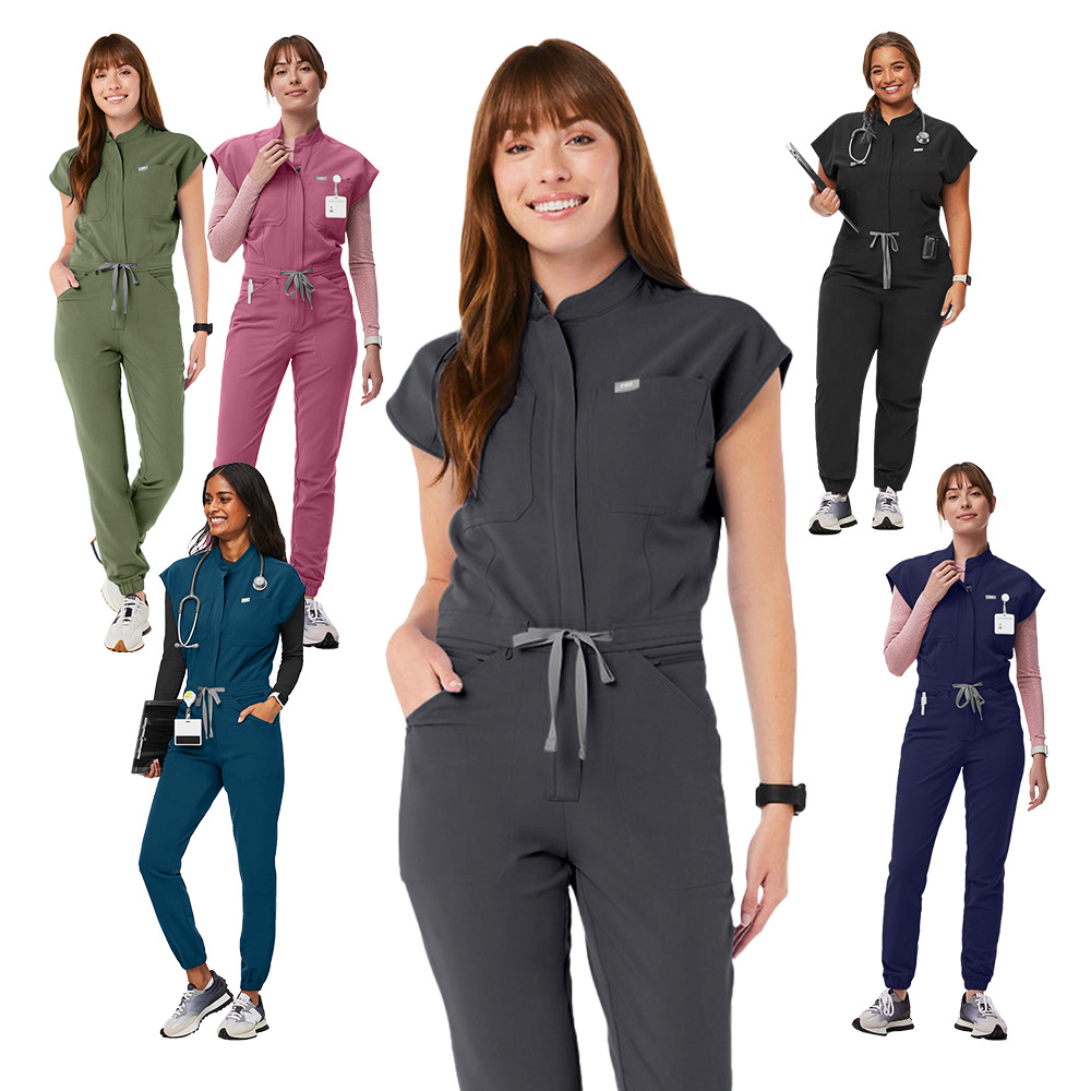 Костюм для медсестер, одноразовый, высококачественный, медицинская униформа, рукава-батник, женская одежда
