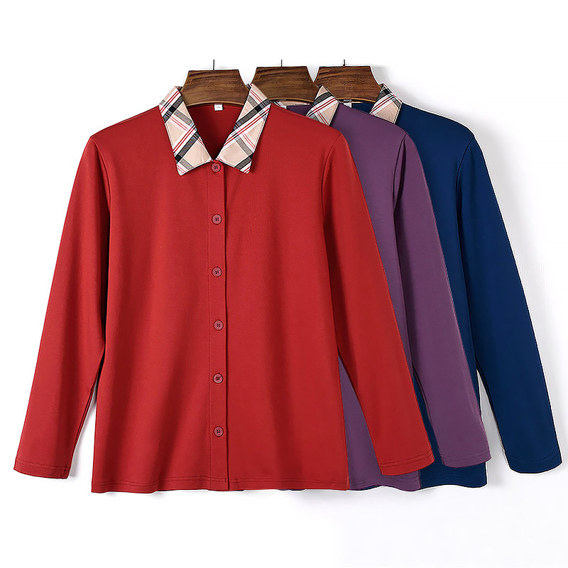 Кардиган для женщин осенний, 100% хлопок, термобелье для пожилых осенью и зимой, базовый слой из хлопка, топ для бабушки, полностью хлопковый, новый стиль осени и зимы