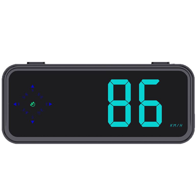 New colorful car HUD head-up display electronic dog voice warning function GPS compass speedometer