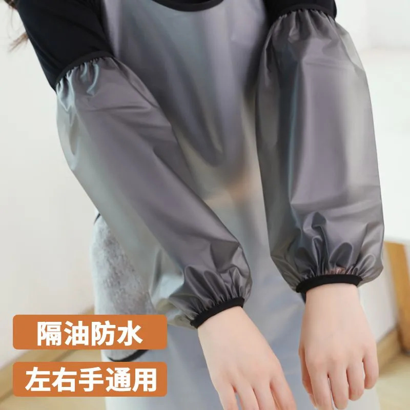 Оптовая продажа: осенние и зимние мягкие кожаные водонепроницаемые рукава, масло- и грязеотталкивающие, рукава для работы на кухне, для мужчин и женщин