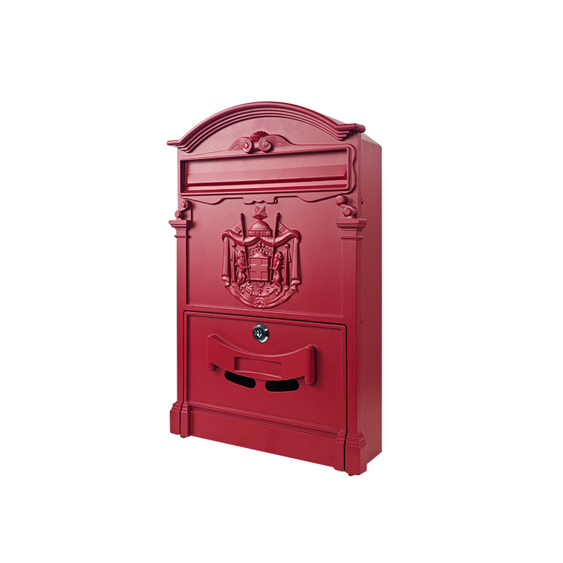 Factory Direct European Mailbox Metal Household House Mailbox Stainless Steel Mailbox XHW122