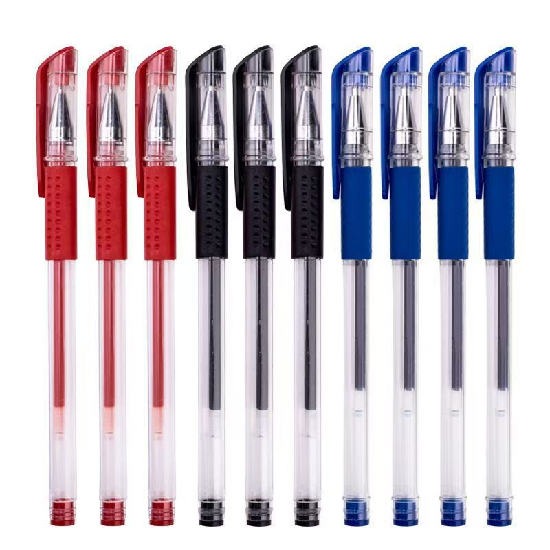 European Standard Gel Pen 0.5mm Bullet Needle Pen Business Pen Carbon Water-Based Pen Signature Pen Office Examination Pen