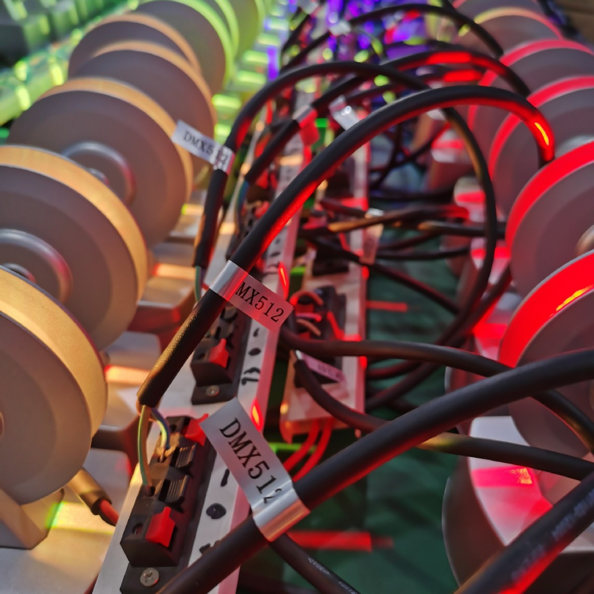 360-Degree Window Sill Light Knife Rgbw Lighting Outdoor Landscape Light Aisle Corridor Door and Window Building Dmx512 Atmosphere