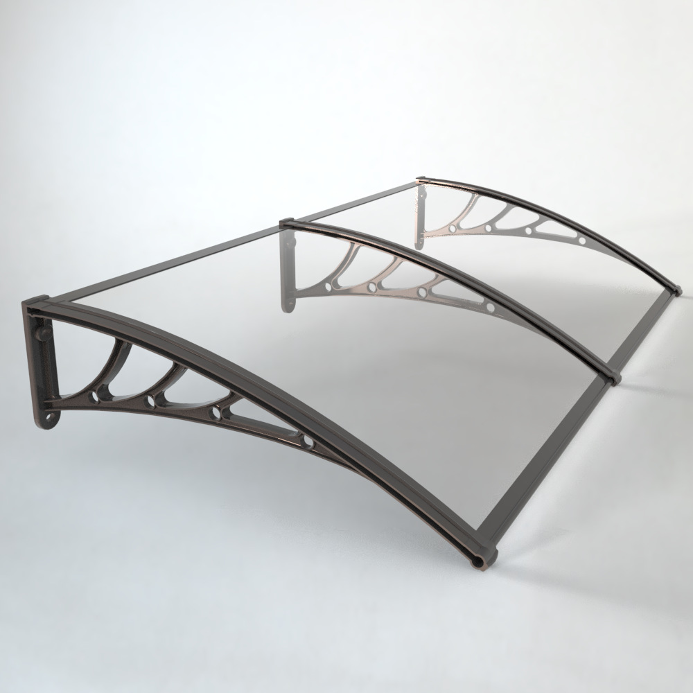 Canopy Outdoor Rainproof Eaves Household Endurance Board Sunshade Window Door Head Courtyard Eaves Silent Rain Canopy