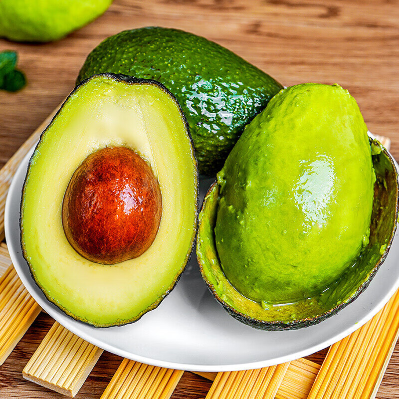 Guangzhou Jiangnan Wholesale Straight Hair [Sf Express] Peruvian Big Mac Avocado Fresh Large Avocado Light Fruit