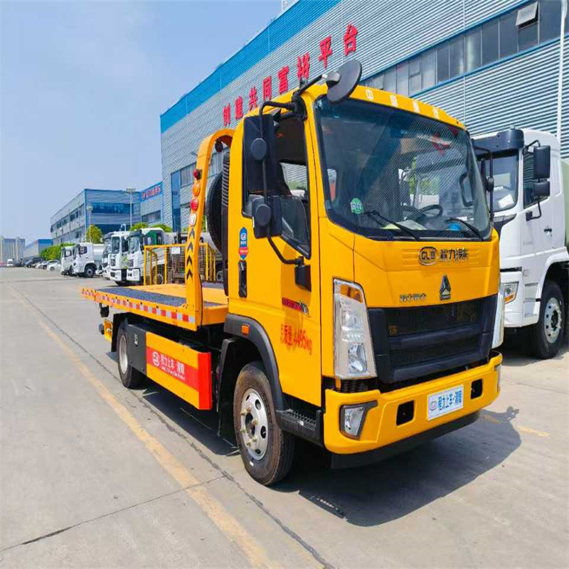 Dongfeng Dollyka Two-Seater Sedan Transporter Blue Plate Wide-Body Heavy-Duty Vehicle Road Rescue Supercar Sedan Transfer