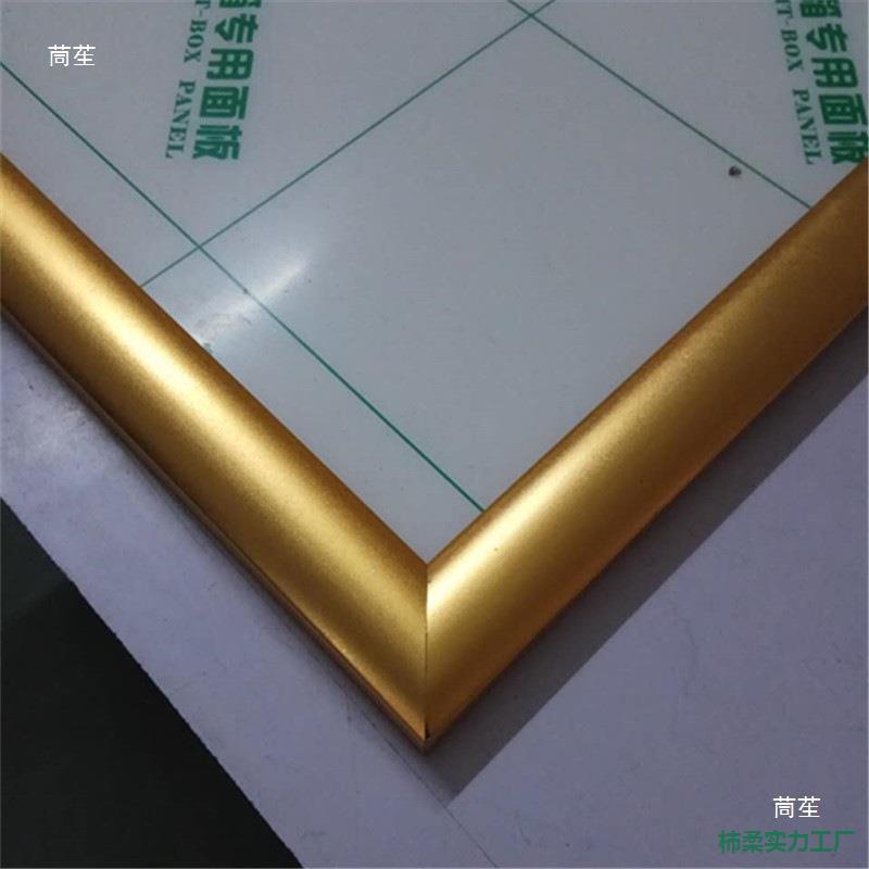 Aluminum Alloy Profile Light Box Picture Frame Billboard Elevator Poster Clip System Business Card