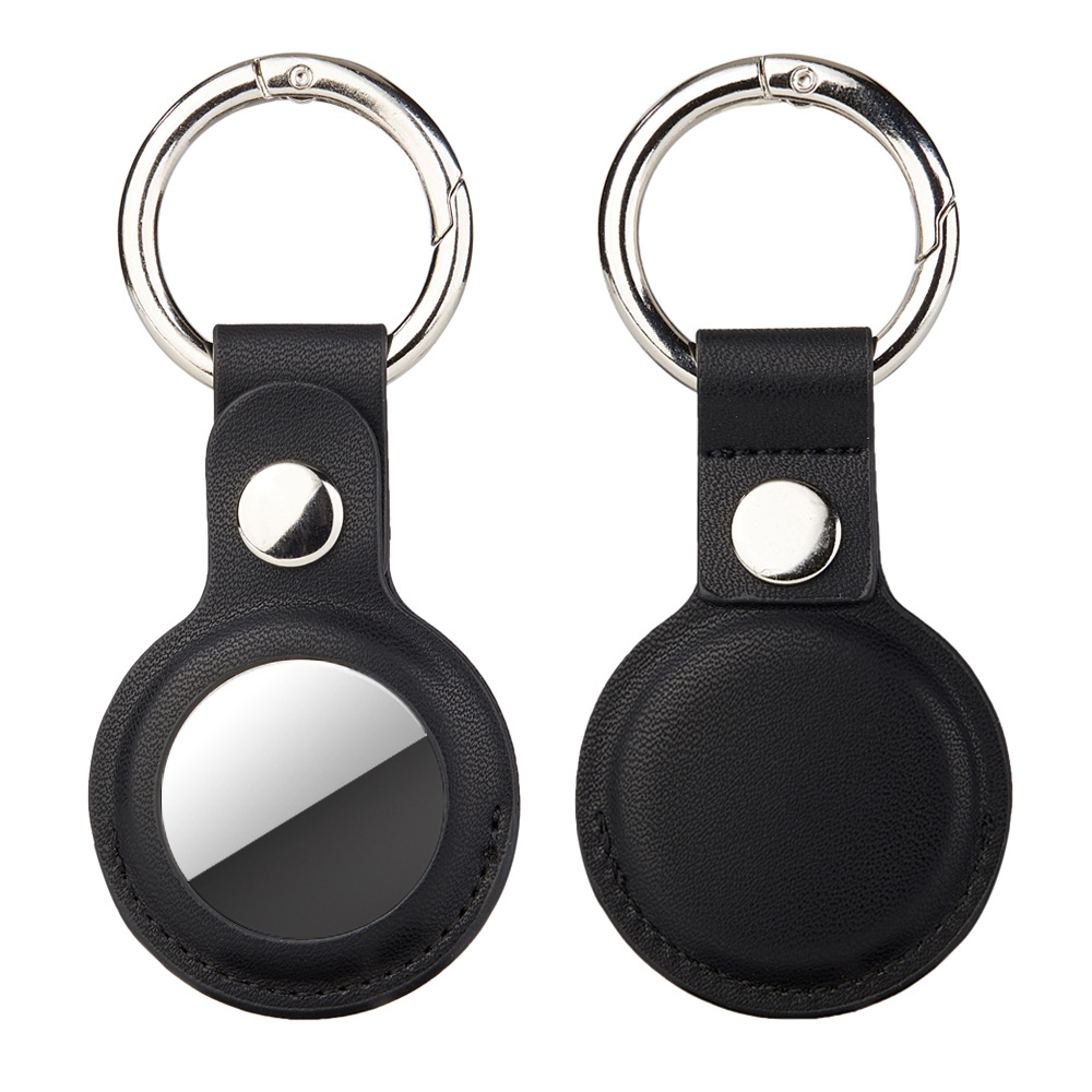 Suitable for Apple airtag Tracker Anti-lost Device Locator Leather Protective Case airtags Protective Case