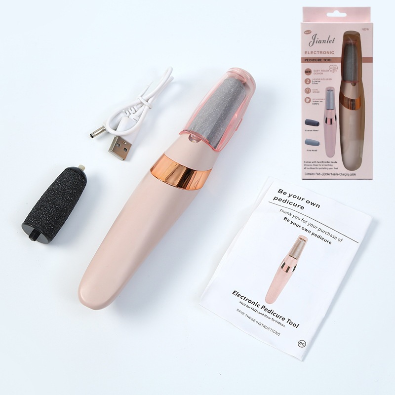New automatic electric foot grinder to remove dead skin calluses pedicure foot stone heel rubbing household foot skin trimming