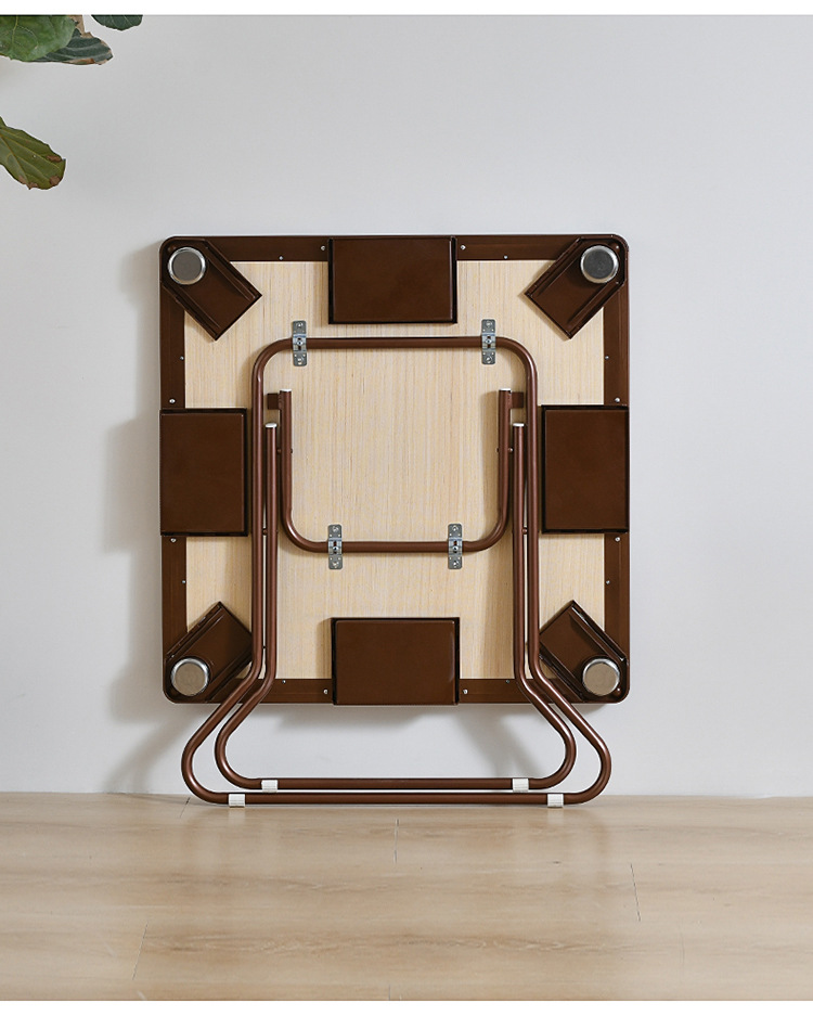 Folding mahjong table movable household hand-rub Sparrow table simple portable small mahjong table multifunctional chess table