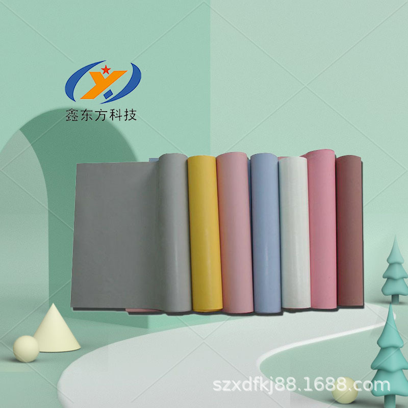 Термопроводящая двусторонняя лента для светодиодных панелей от Xindongfang, силиконовый термопроводящий лист с сильным клеем