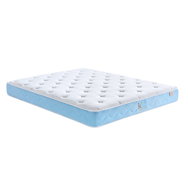 [Double Patent] Kincher Children's Hard Spine Protective Latex Mattress Independent Pocket Spring Blue Diamond Qifu