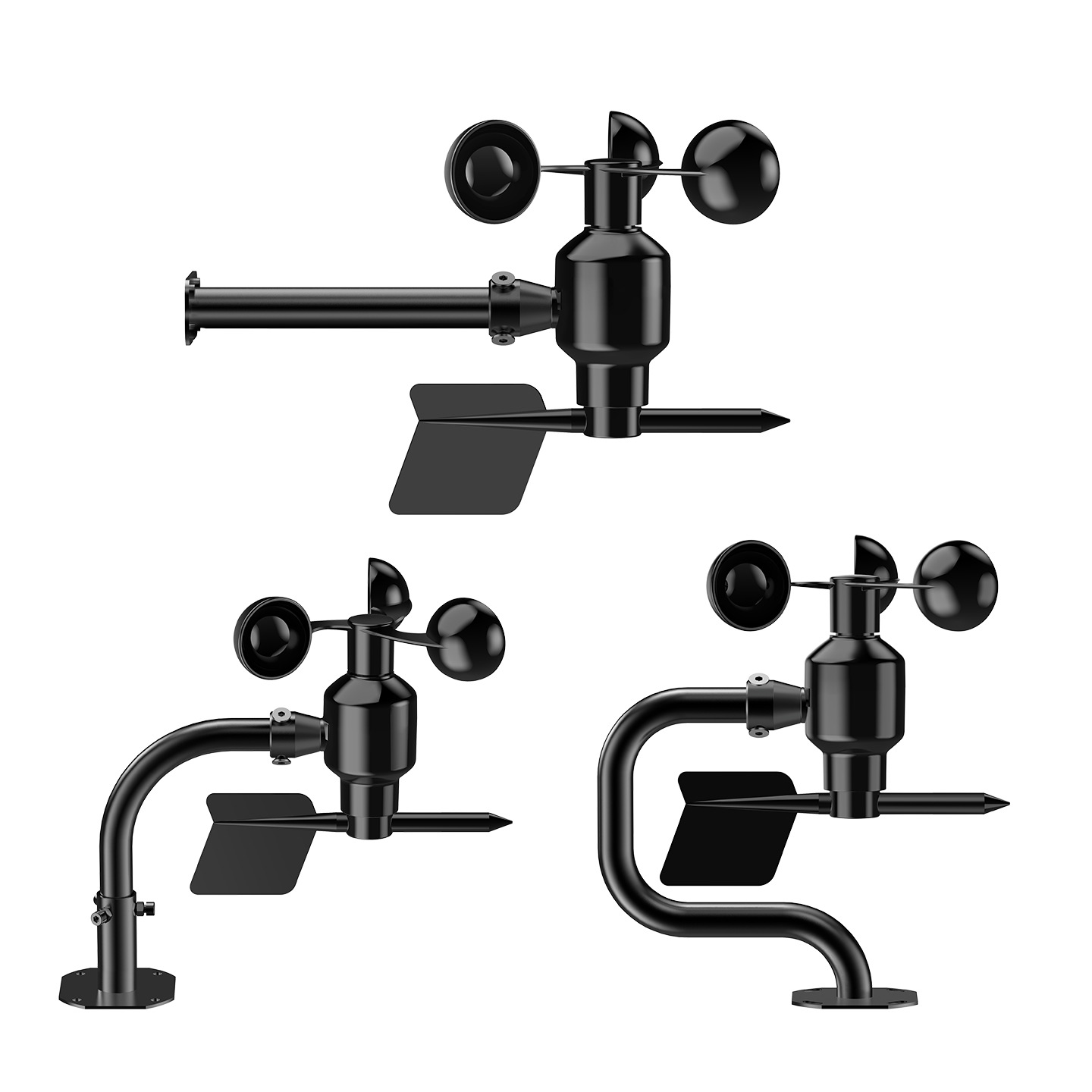 Industrial-Grade Output 4-20Ma High-Precision Stable High 485 Integrated Wind Speed and Wind Sensor Monitor