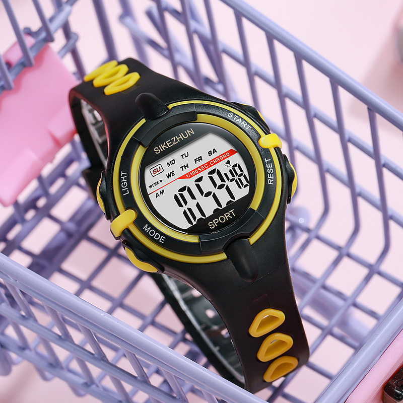 Cross-Border Hot Selling Watches for Boys and Girls Electronic Watches for Life Students Digital Sports Watches Luminous Wholesale