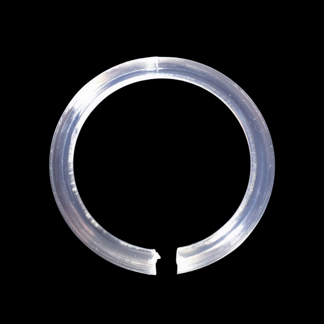 Прозрачная акриловая подставка для ювелирных изделий, натуральный камень, кристалл, браслет, кольцо, пластиковая полка для хранения, оптовая продажа колец