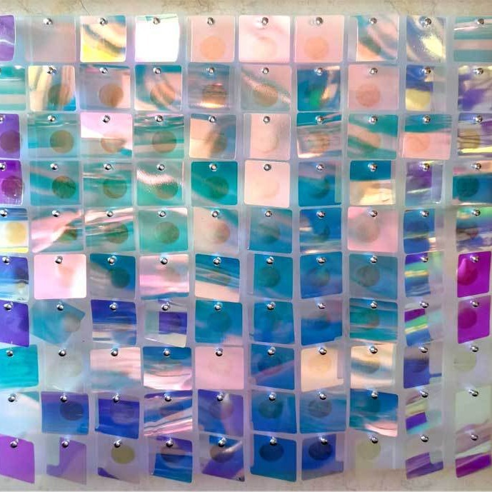 Wind-moving gusset sequins Wall sequins background wall sequins decorative board Billboard background wall advertising board wind-moving Board