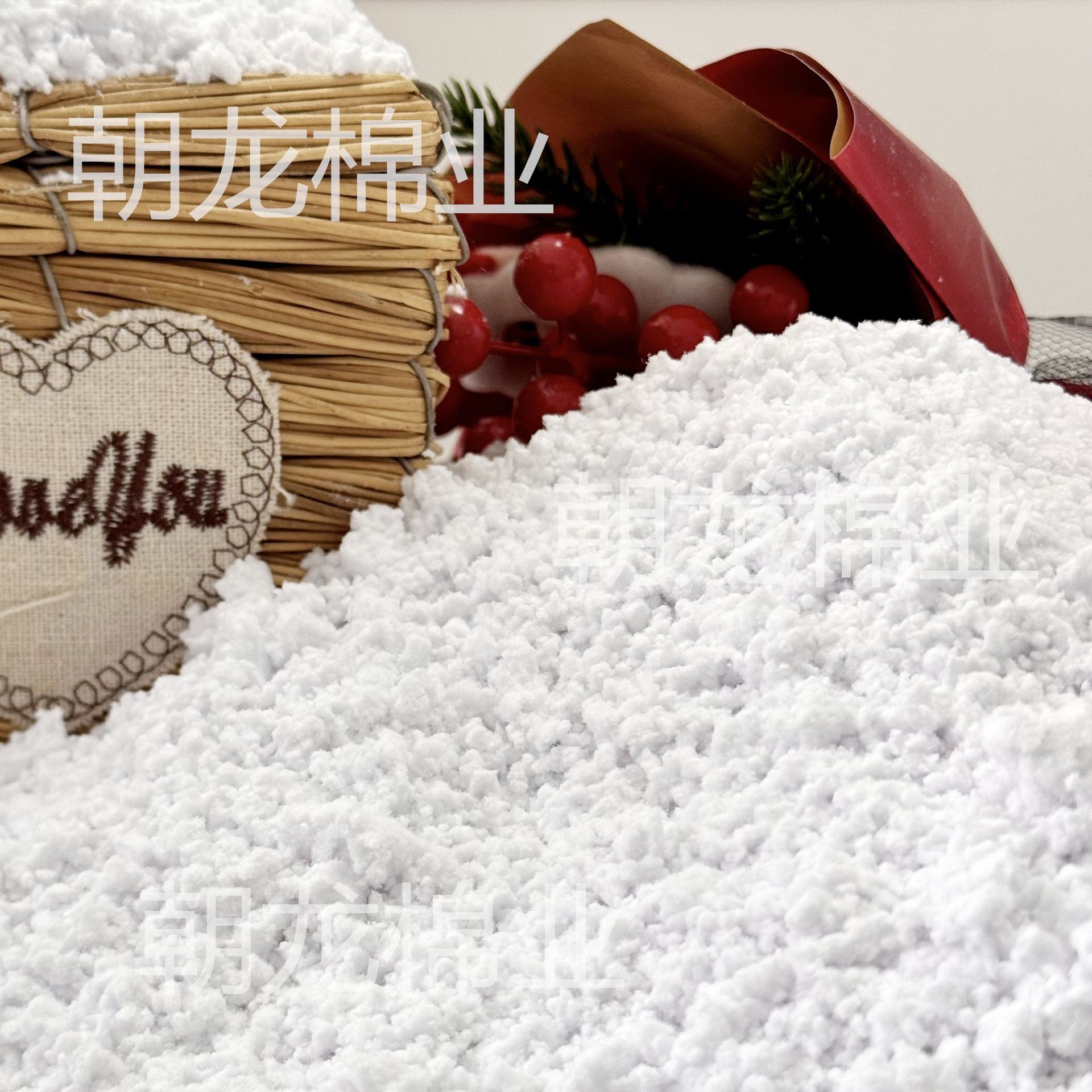 Artificial Simulated Snow Velvet Powder Wedding Decoration White Snowflakes Stage Scene Layout Winter Theme Party Decoration