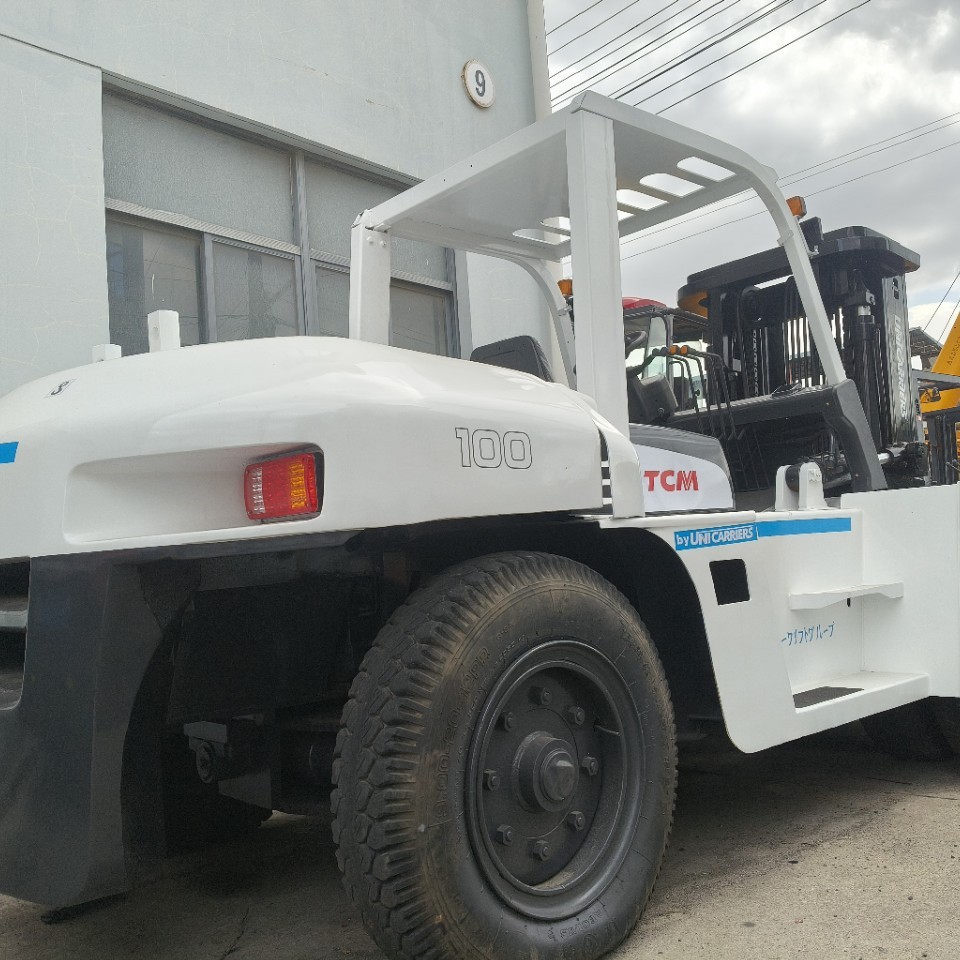 Foreign Trade Direct Sales Tcm 10-Ton Forklift 10-Ton Container Forklift in Stock Supports Export Usedforklift