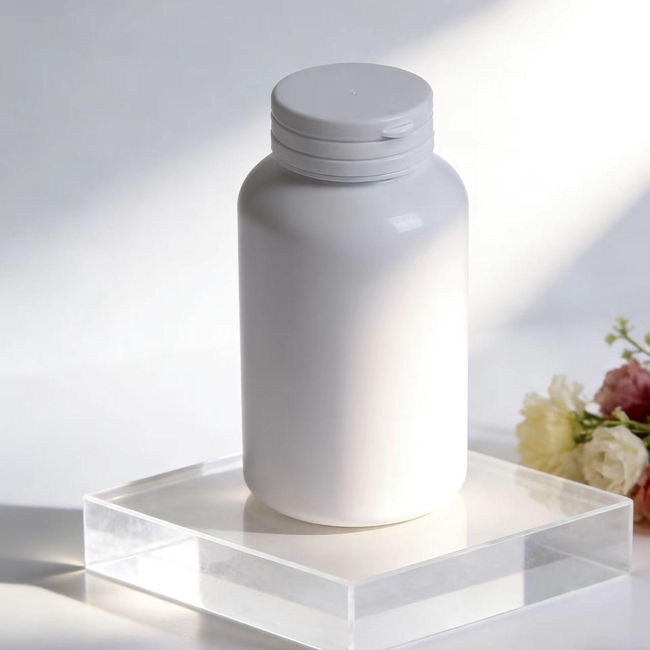 Прямые поставки с завода, упаковка пластиковых бутылок для капсул лютеина, индивидуальная обработка различных спецификаций