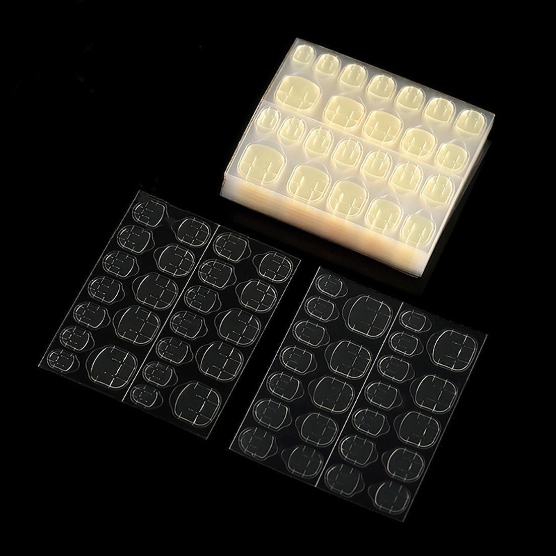 Hand strong sticky yellow jelly glue invisible glue paste wearing nail piece jelly double-sided glue nail jelly glue paste wholesale