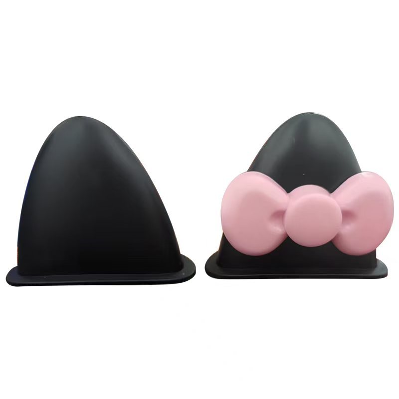 Four Seasons Universal Helmet Kitty Cat Ears Bow Helmet Decoration Electric Car Children Helmet DIY Accessories