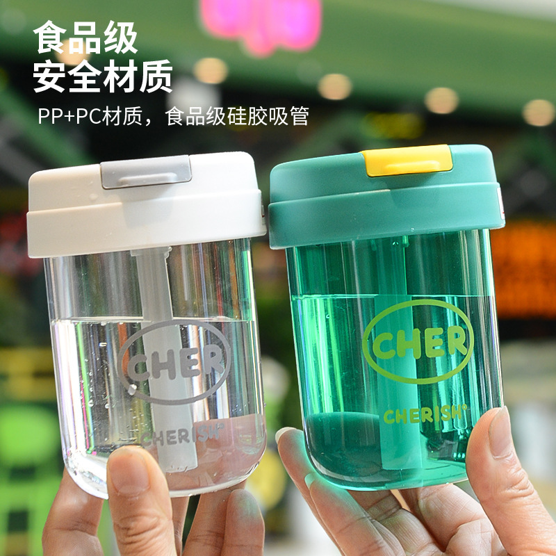 Water Cup Ins Mini Ton Cup Cute Girl Portable Coffee Cup Summer DIY Popular Plastic Cup