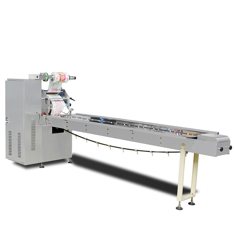 Food, Vegetables, Bread, Tableware Heat Shrink Film Packaging Machine, Bagging Pillow-Type Packaging Sealing and Cutting Machine, Intelligent Fully Automatic