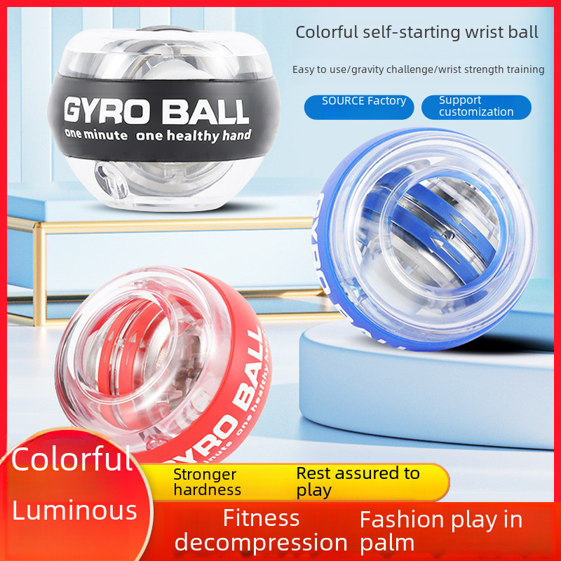 Wrist ball fitness equipment alloy steel health massage fitness beauty grip ball explosion source factory