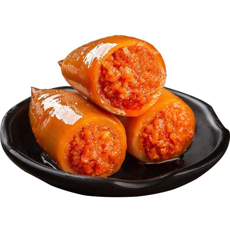 Zhanjiang Specialty Ready-To-Eat Large Spicy Original Flavor Fresh Squid with Seeds