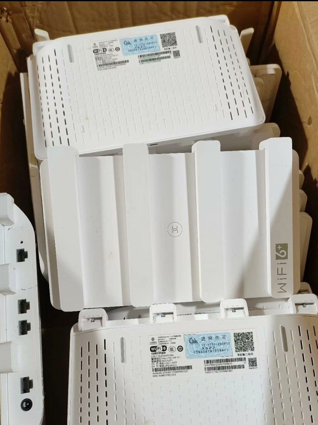 Second-Hand Honor Xd22 Gigabit 5g Smart Wireless Router Home Universal Fiber Optic Broadband Dual-Band Wifi6 through the Wall