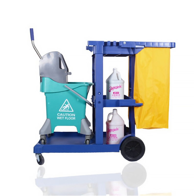 Baiyun Cleaning Cart Cleaning Cart Multi-Functional Cart Linen Cart Tool Cart Cleaning Service Hotel