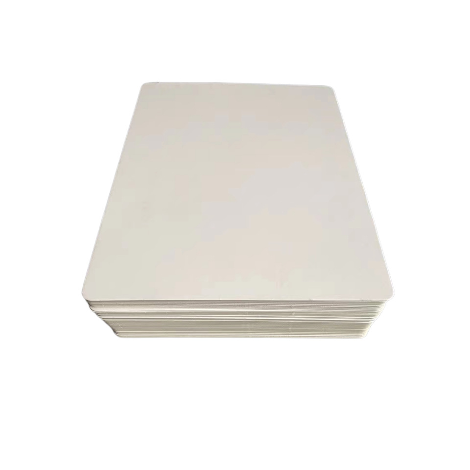 Garment Packaging Cardboard Rounded Thickened Folded Clothes Lining Cardboard Shirt Underwear Lining A4 Double-sided White Card