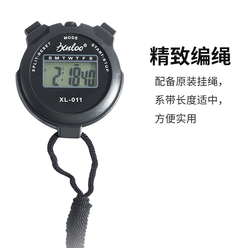Factory Direct Sales Digital Digital Display Stopwatch Sports Fitness Running Track and Field Training Stopwatch X011
