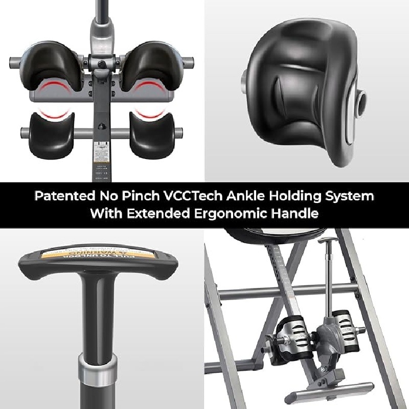 Inversion Machine Household Upside-Down Fitness Equipment Lumbar Stretching Traction Device Multi-Functional Upside-Down Auxiliary Artifact All-In-One Machine