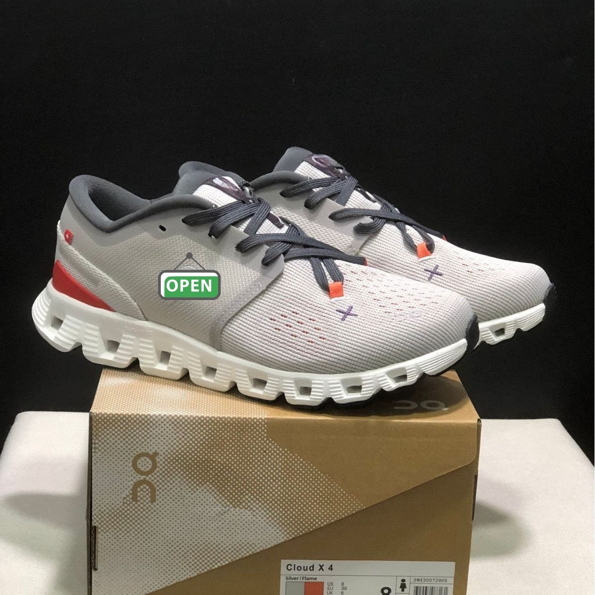 Обувь Putian on Cloud X4, новая генерация, износостойкие, дышащие, удобные кроссовки для тренировок