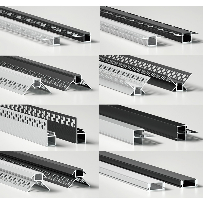 Led Linear Light Channel Housing Embedded Cabinet Light Linear Light Channel Decorative Aluminum Alloy Light Strip Aluminum Channel Manufacturer