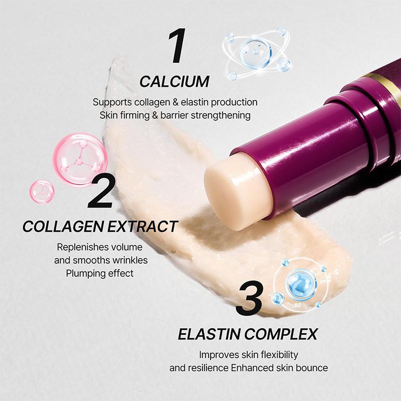 Cross-Border Spot Calcium Multi Balm Calcium Silicate Moisturizing and Firming Eye Essence Stick