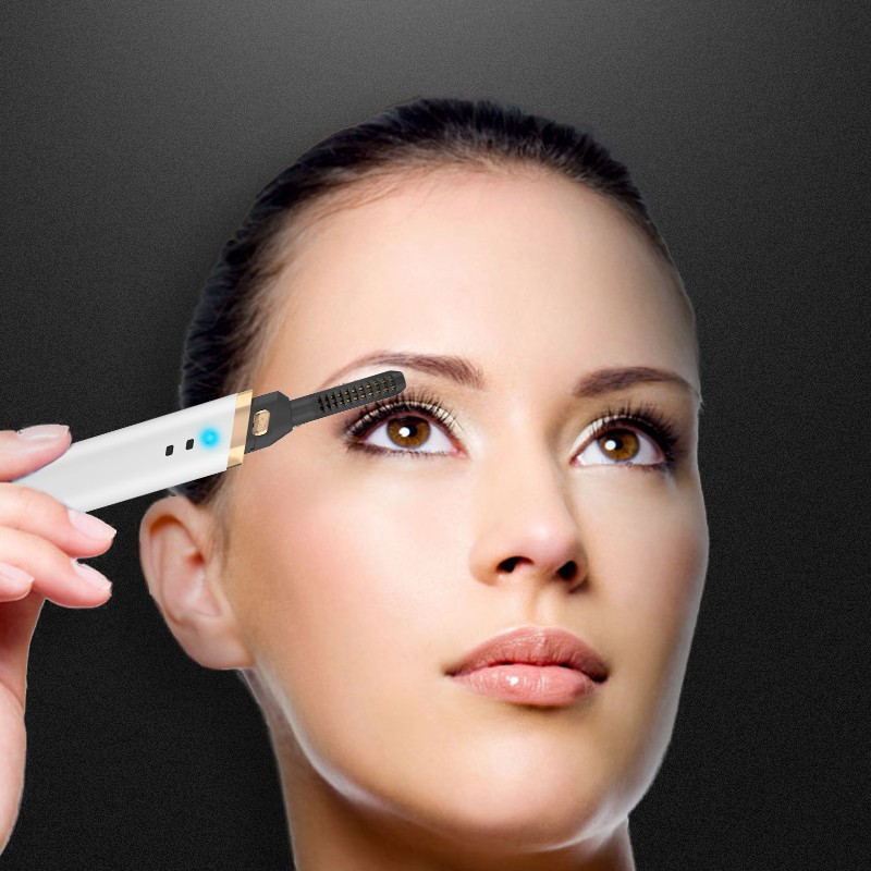 Cross-border hot eyelash perm rechargeable electric heating beauty tool shaping eye eyelash curler electric eyelash curler