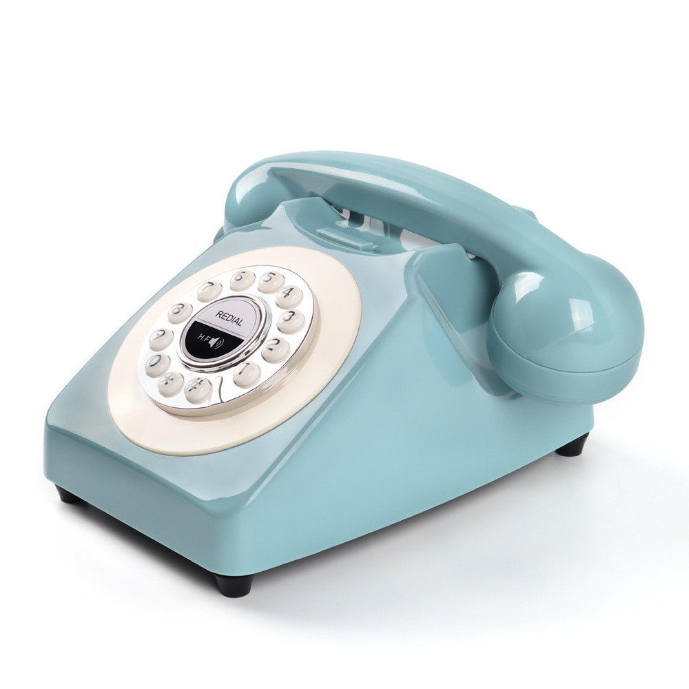 Cross-Border Antique Cordless Telephone Wireless Bluetooth Function Hotel Retro Telephone Fixed Landline Telephone Wholesale