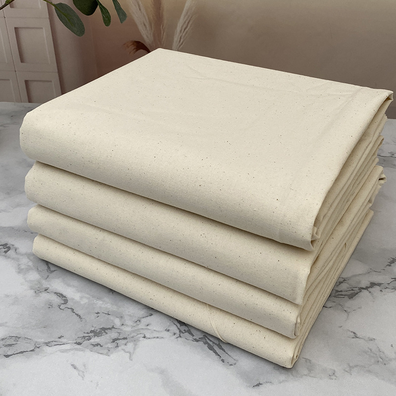 Cotton Gray Cloth Pure Cotton Polyester Cotton White Embryo Cloth Thickeneded Gray Cloth Clothing Vertical Cutting Cloth Design Plate Making Material White Embryo Cloth in Stock