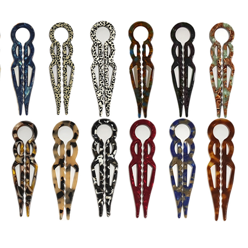 Новая китайская стильная изысканная заколка для волос с высоким качеством, заколка на затылке, заколка в древнем стиле династии Хань, трансграничная