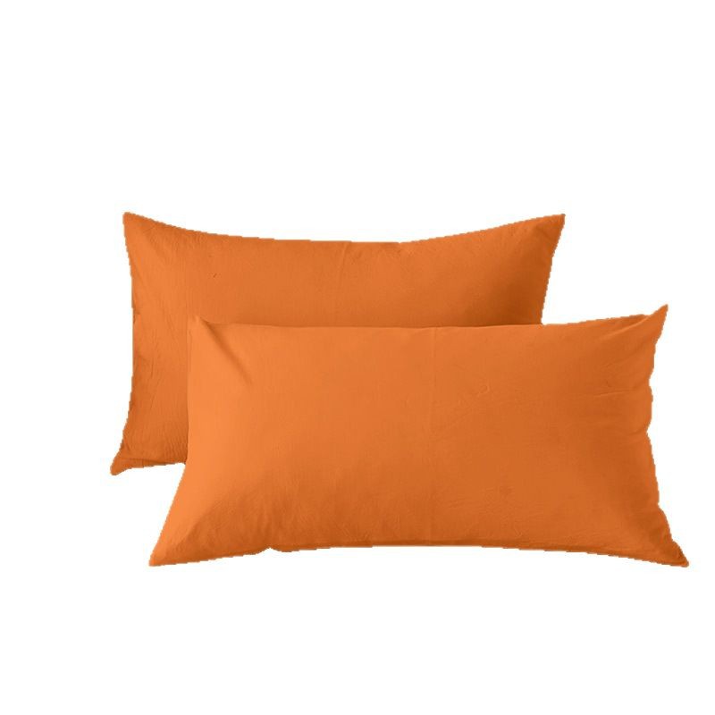 Solid Color Flap Pocket Pants Pillow Pillowcase Pillowcase Pillowcase Comfortable and Breathable Pair of Student Dormitory Wholesale Cross-Border