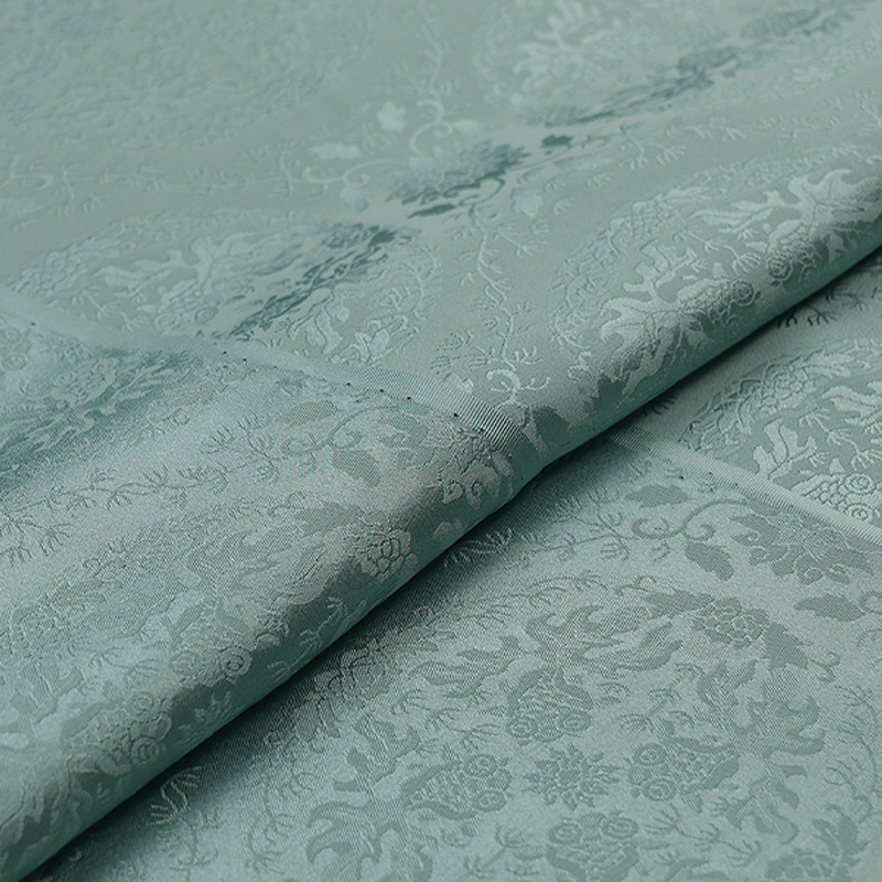 Zhang Linggen's Genuine Silk Goldfish Dark Pattern Silk Mulberry Silk New Chinese Style Hanfu Cheongsam Vest High-End Clothing Fabric