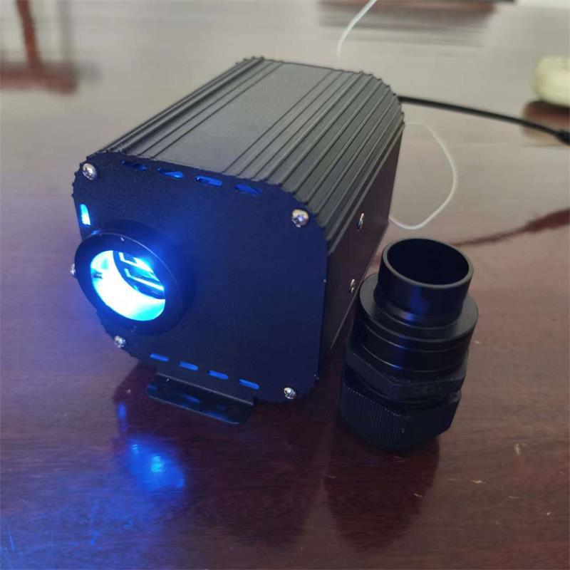 20W Fiber Optic Starry Sky Light Breathing Flashing Fiber Machine Wireless Remote Control Rgbw Led Light Source Theater Star Light