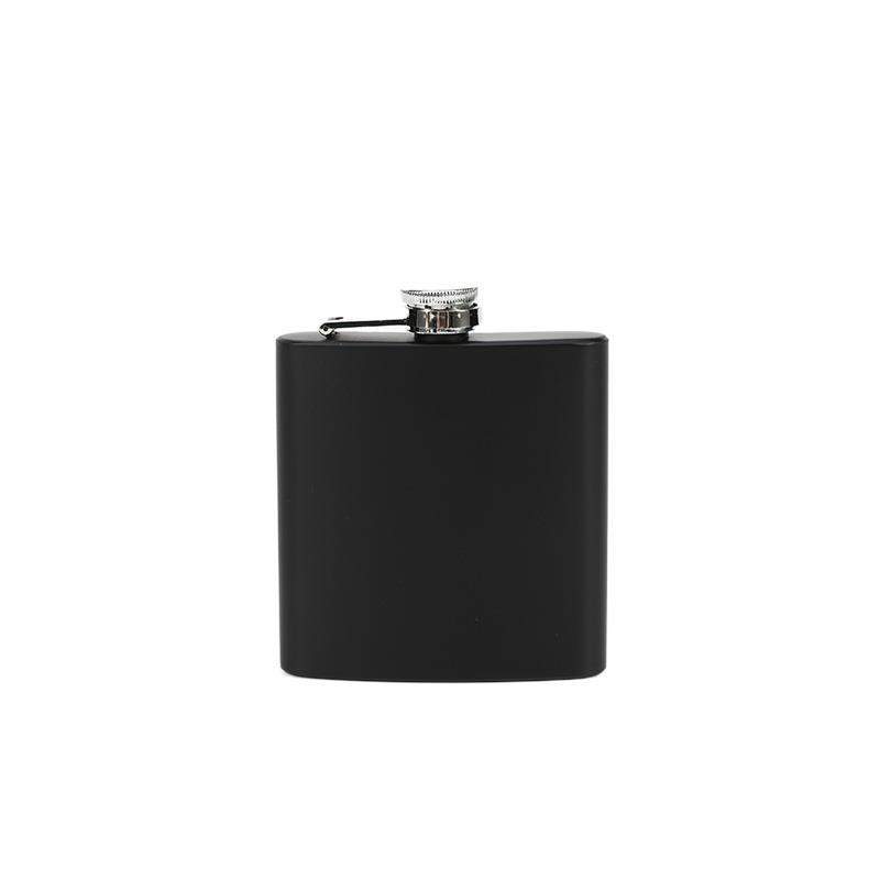 Cross-border hot-selling manufacturers supply 6-12 oz spray paint bottle outdoor portable high-end portable stainless steel hip flask