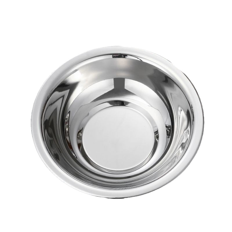 Stainless steel extra thick horse bucket 1.0 beveled basin seasoning bowl rice bowl pet bowl baking bowl kitchen seasoning soup bowl soup